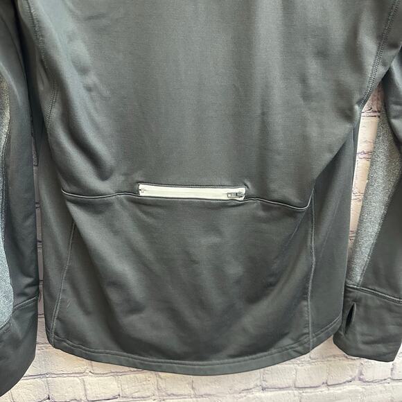 PINK Victorias Secret Ultimate Collection Hoodie Gray Pullover Thumb Holes Large - Picture 9 of 12